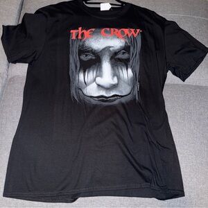 NWT The Crow Face T-Shirt Horror Halloween Size XL Black